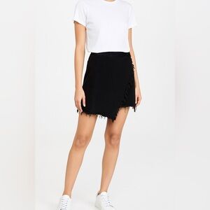 POLLY denim skirt in WASHED BLACK